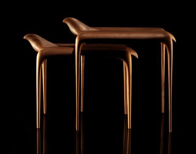 Continuing the theme of the graceful curves of wooden products - Furniture, Tree, Art, Longpost