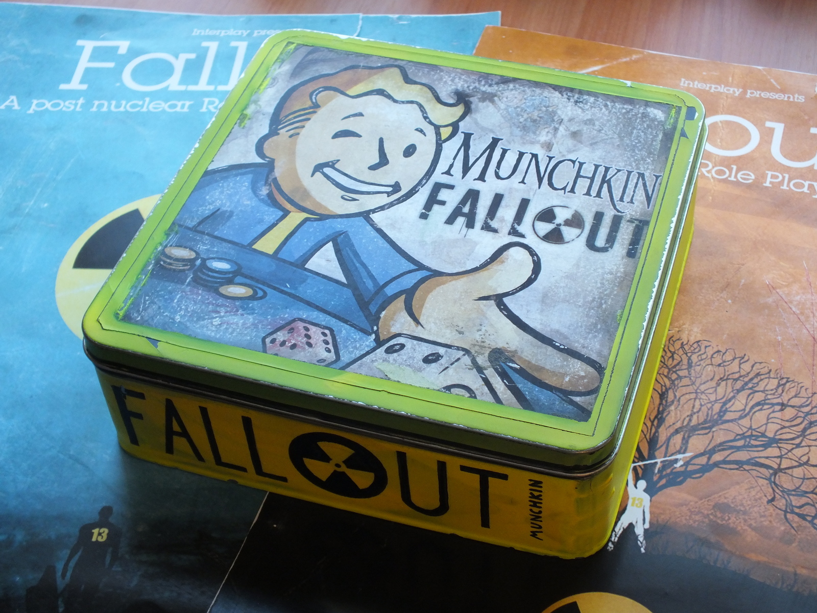 Peekaboo's Gift for the Holidays: Fallout Board Game. - My, With your own hands, Monopoly, Fallout, Fallout 1, Presents, February 23, Board games, Longpost