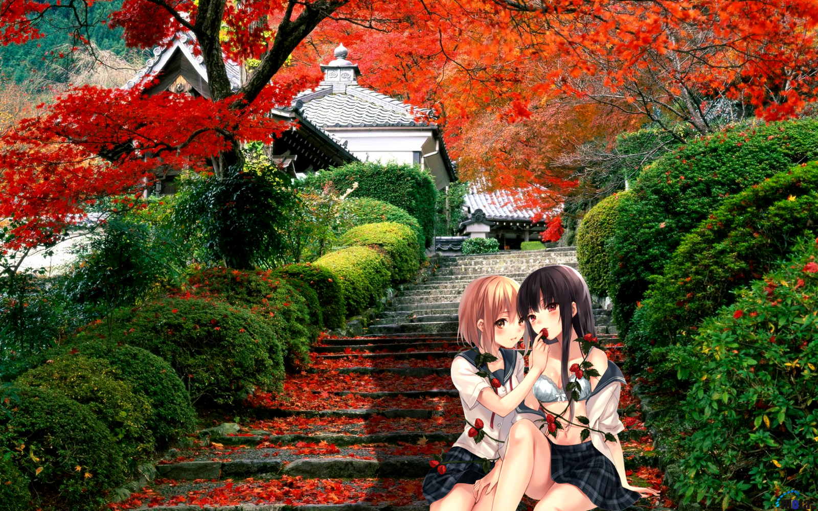 I started learning photoshop. - My, Photoshop, Anime, Art, First post, Longpost