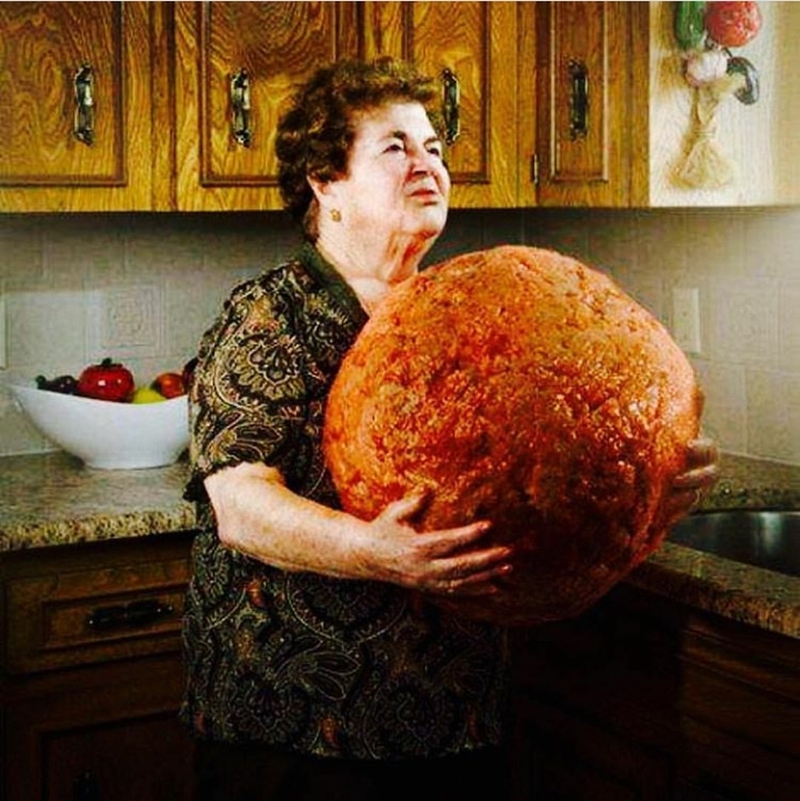 Who's visiting grandma? - Grandmother, Meatballs, Food