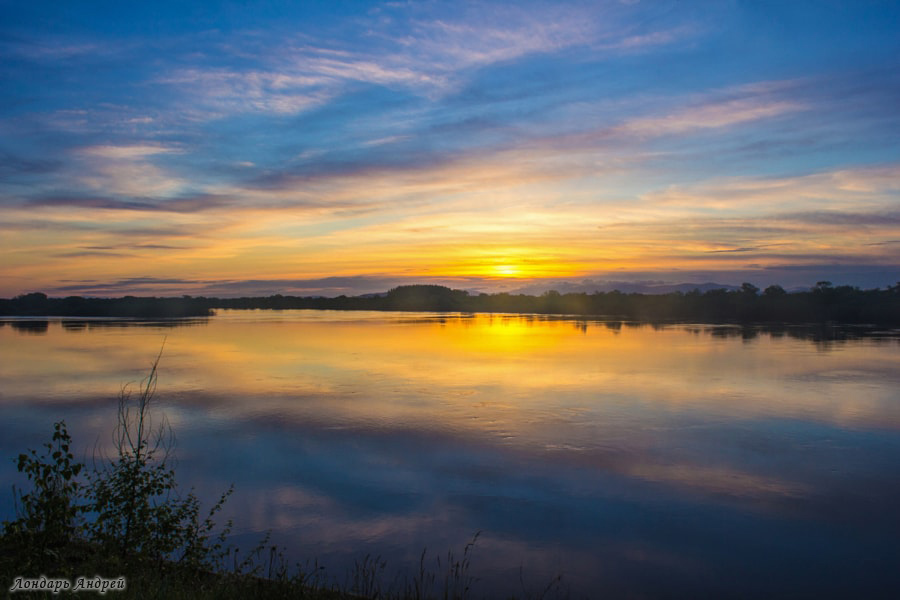 A little more and it will be summer 2 - My, Landscape, dawn, River, Summer, Longpost