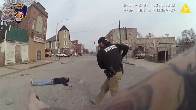 Baltimore cops release shocking body camera footage - USA, Police, Black, Video, Longpost, Black people, Blacks