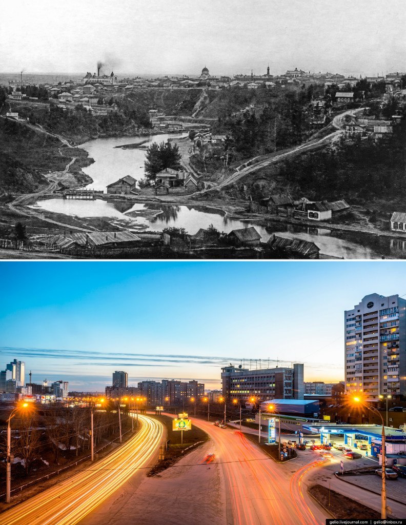 Novosibirsk. Then and now. - Novosibirsk, It Was-It Was, Story, The photo, To be continued, Longpost