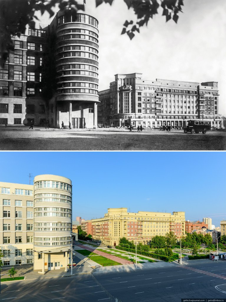 Novosibirsk. Then and now. - Novosibirsk, It Was-It Was, Story, The photo, To be continued, Longpost