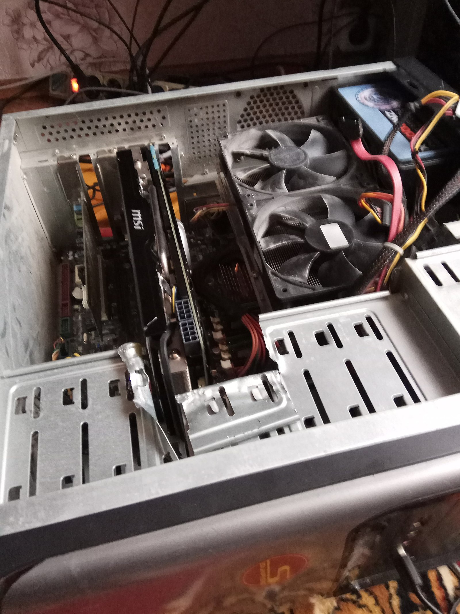 Как впихнуть невпихуемое - Моё, Компьютер, Видеокарта, Nvidia GTX 770, Кривые руки, Длиннопост