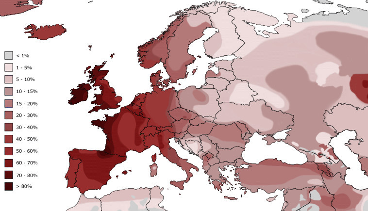 The gene pool of the human population. - Genetics, Haplogroup, , Redheads, Longpost, Г–tzi, , 