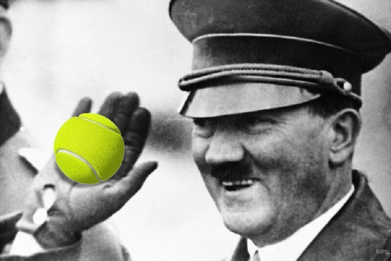 In the United States, at the Tennis Federation Cup before the game, the German national team mistakenly turned on the anthem of the Third Reich. - Tennis, Germany, Third Reich, USA, Adolf