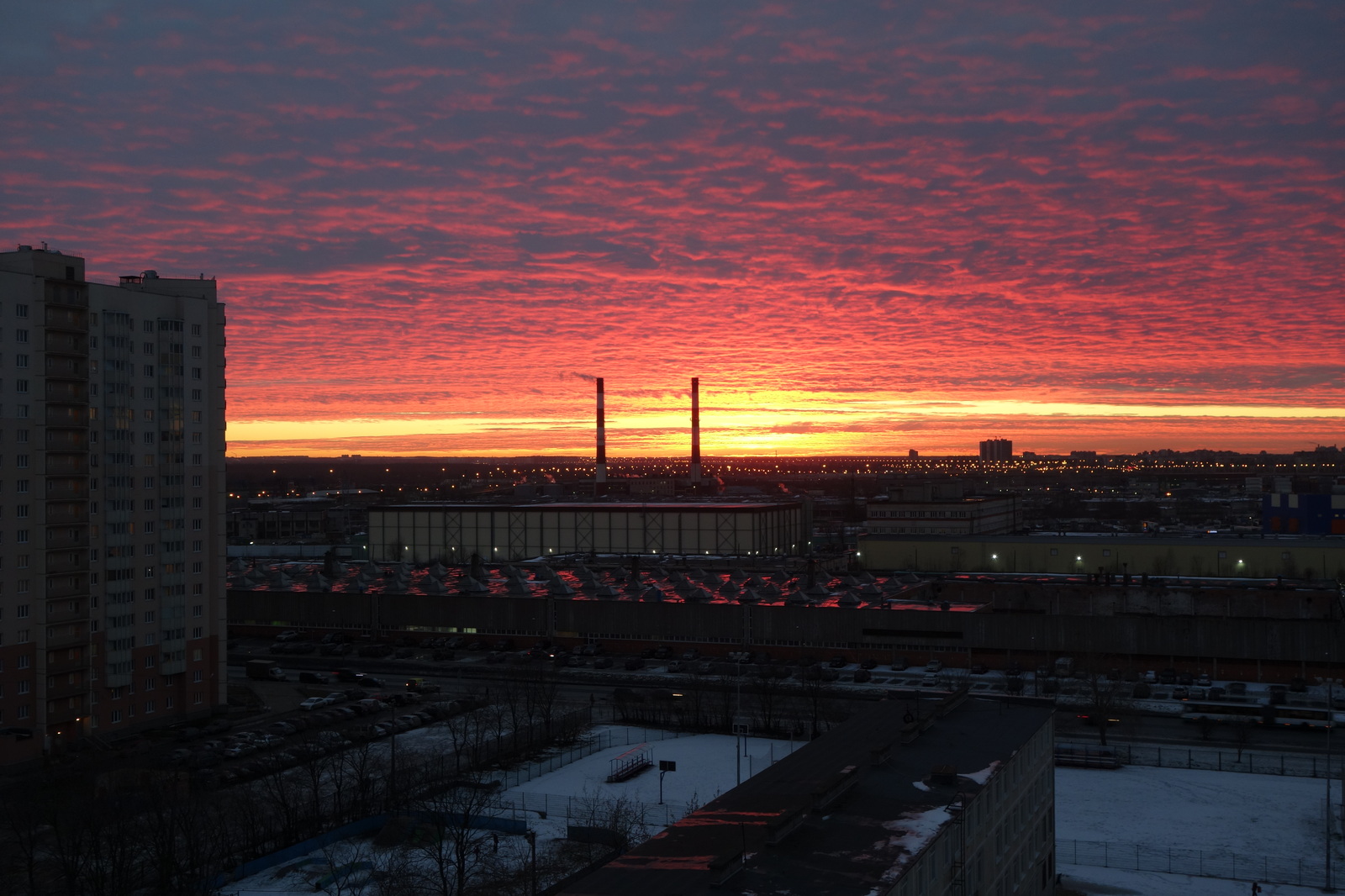 Lovely evening on Valentine's Day - My, Sunset, The photo, Evening, Saint Petersburg, Longpost