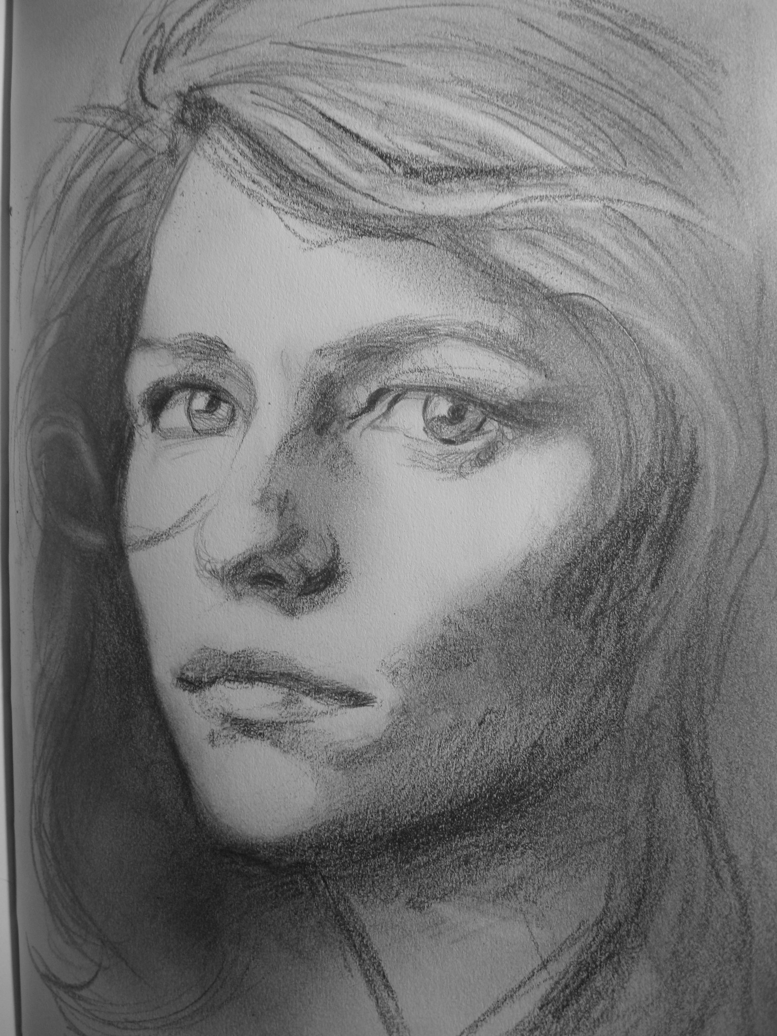 Charlotte Rampling - My, Portrait, Actors and actresses, Drawing, Girls, Culebyaka MB, Longpost