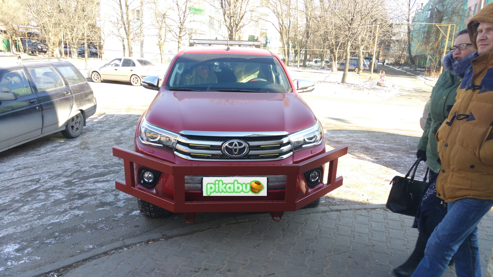 Лучший подарок блондинке.... - Моё, Toyota, Toyota hilux, Carmageddon, Таганрог, Длиннопост