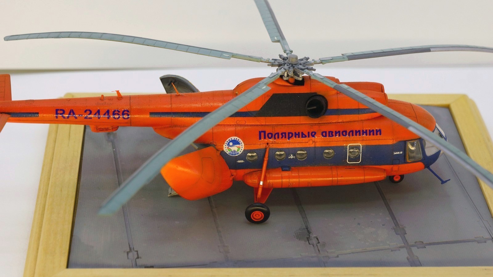 Ми-8 от Звезды. Полярная авиация - Моё, Ми-8, Моделизм, Длиннопост