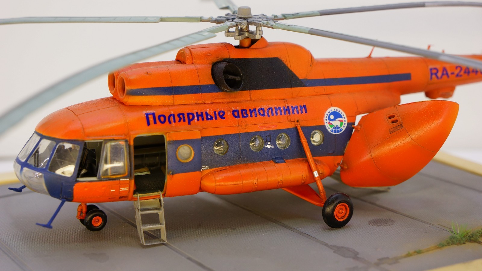 Ми-8 от Звезды. Полярная авиация - Моё, Ми-8, Моделизм, Длиннопост