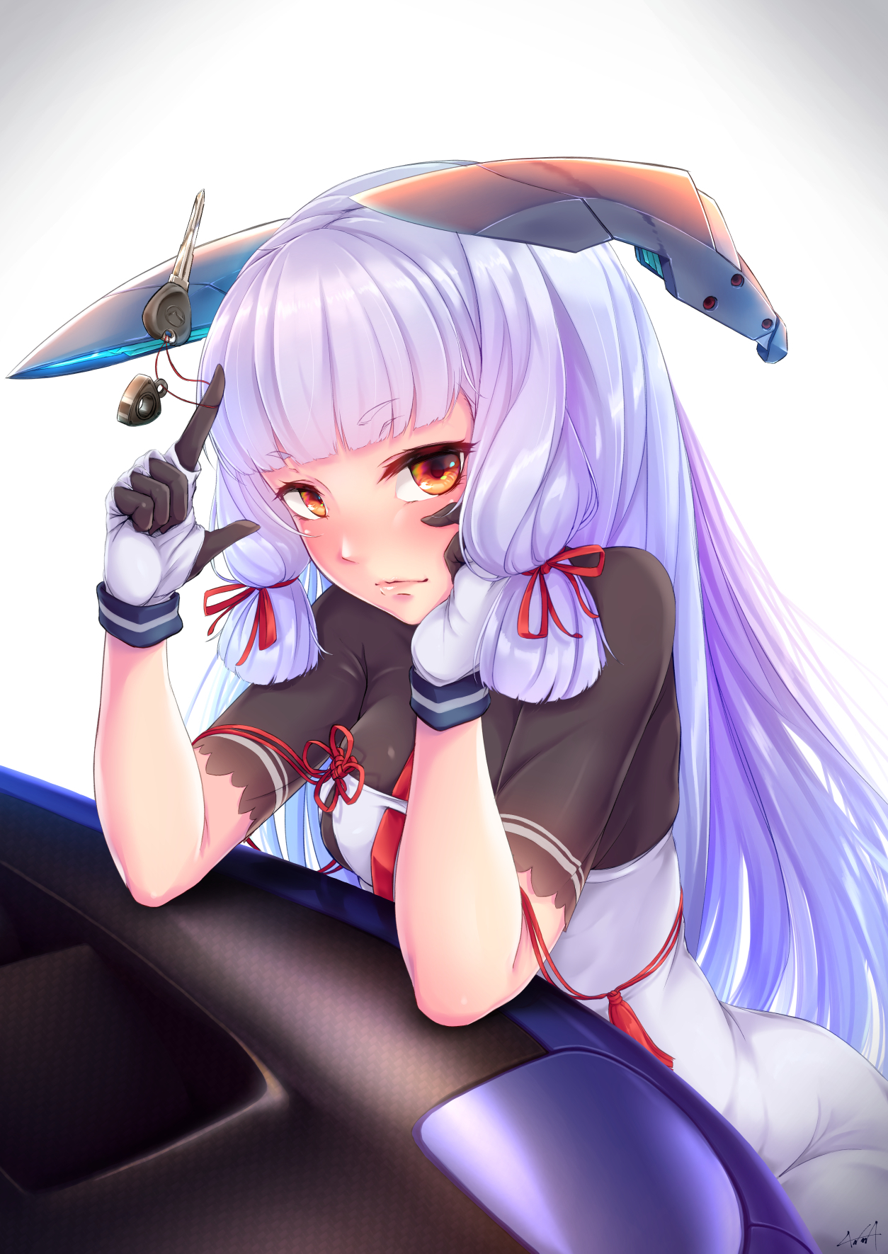 Kantai Collection / Navy collection. anime art. - Not anime, Kantai collection, Naval collection, Games, Anime art, Eared, Art, Longpost