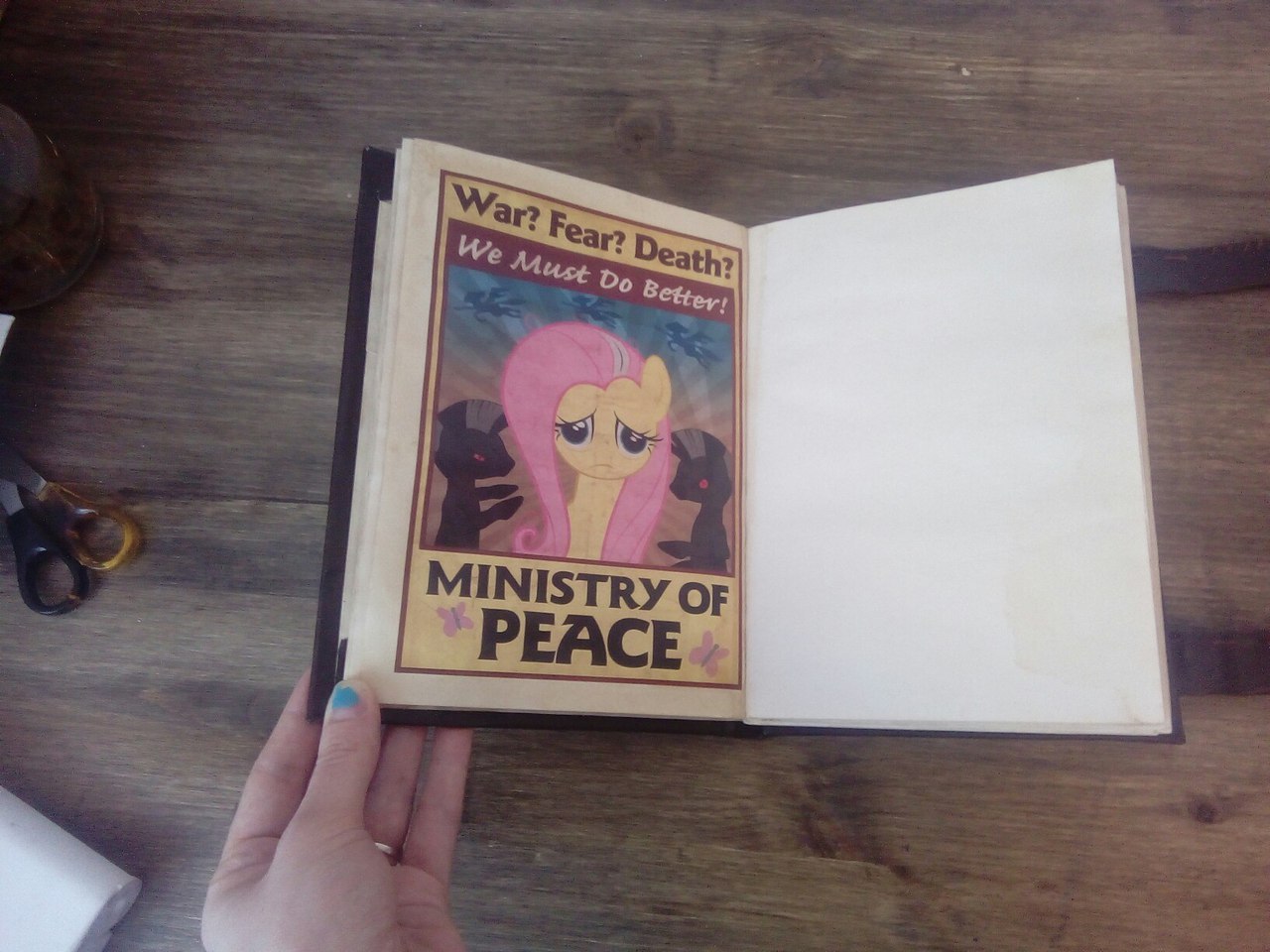 Notebook with inserts from Fallout - My, Fallout: Equestria, Fallout, Fallout: New Vegas, Presents, With your own hands, Notebook, Creative, Longpost