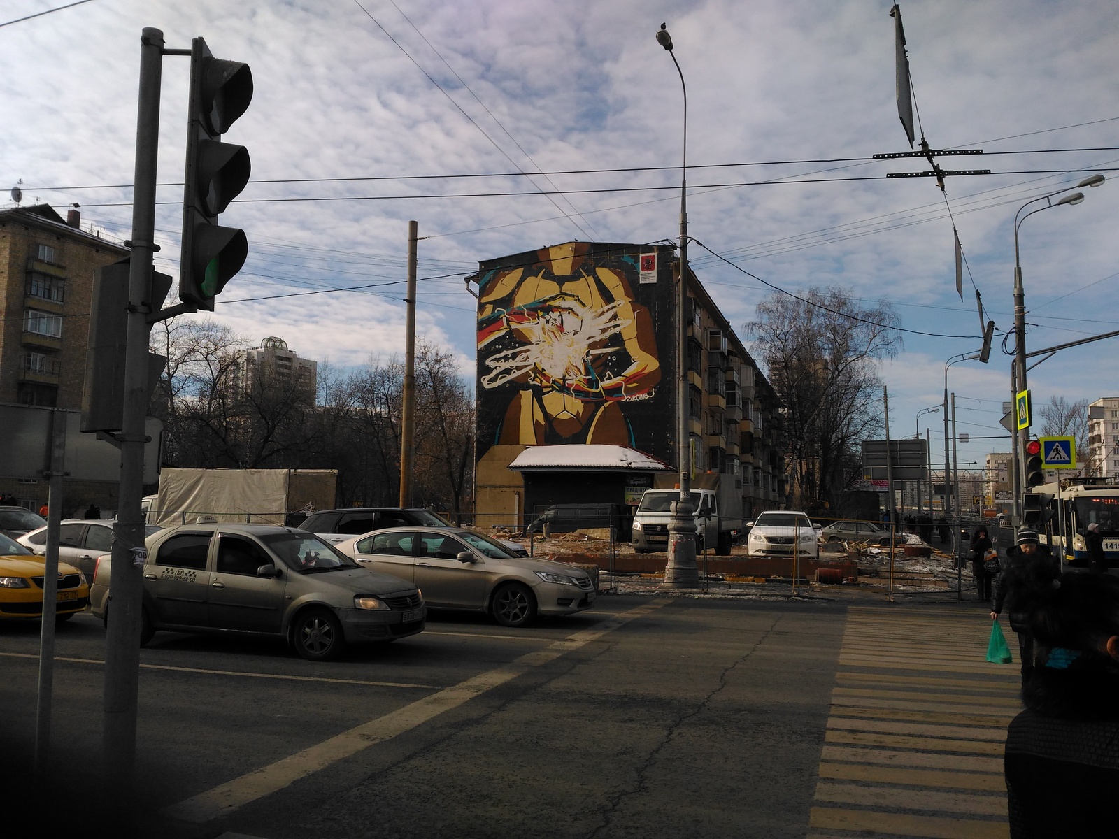 И до него дошло. С детства его помню. R.I.P. - Моё, Москва, Улица Демьяна Бедного, Снесли, Рынок