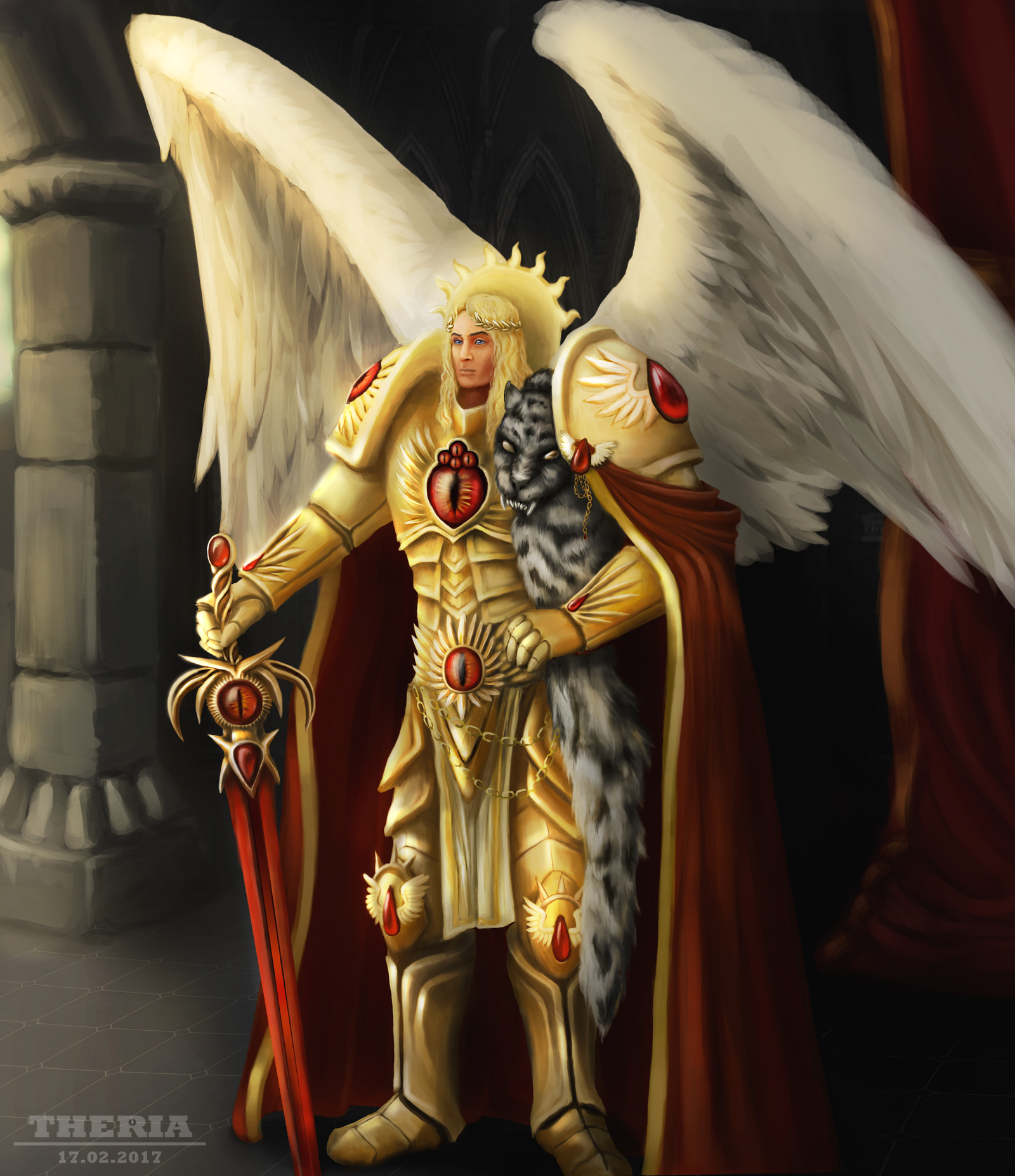 Sanguinius - My, Sanguinius, Primarchs, Warhammer 40k, Angel