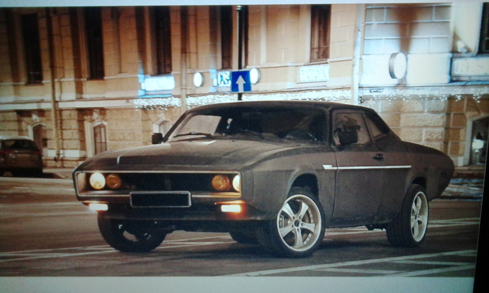 Как сделать dodge charger из волги фото 680