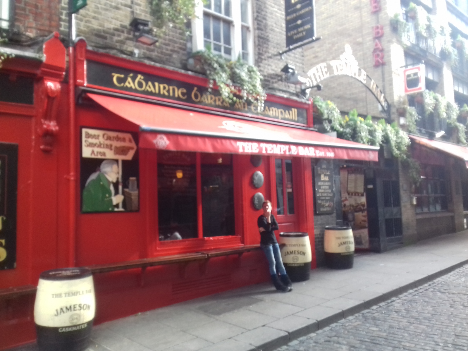 Dublin rainbow) - My, Ireland, Dublin, Pubs, Rainbow, Longpost