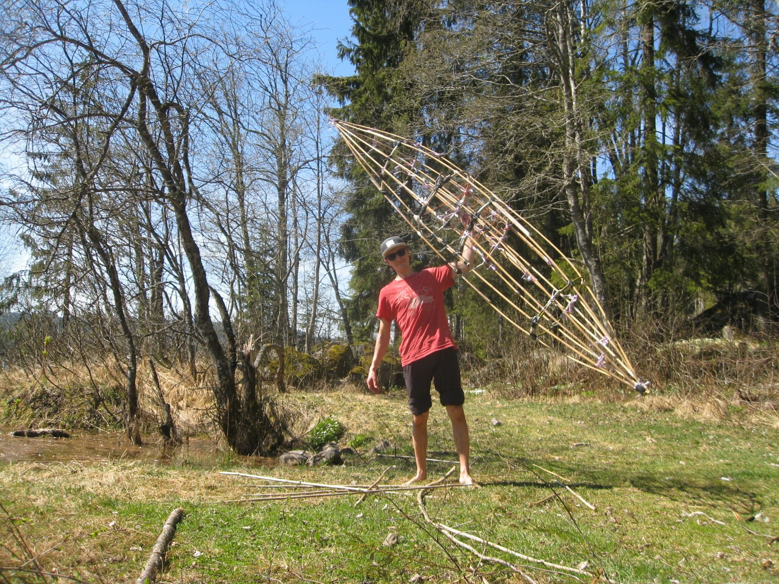 When I went camping without a tent and without a boat - My, Travels, A boat, Hike, Tent, Kayak, Longpost