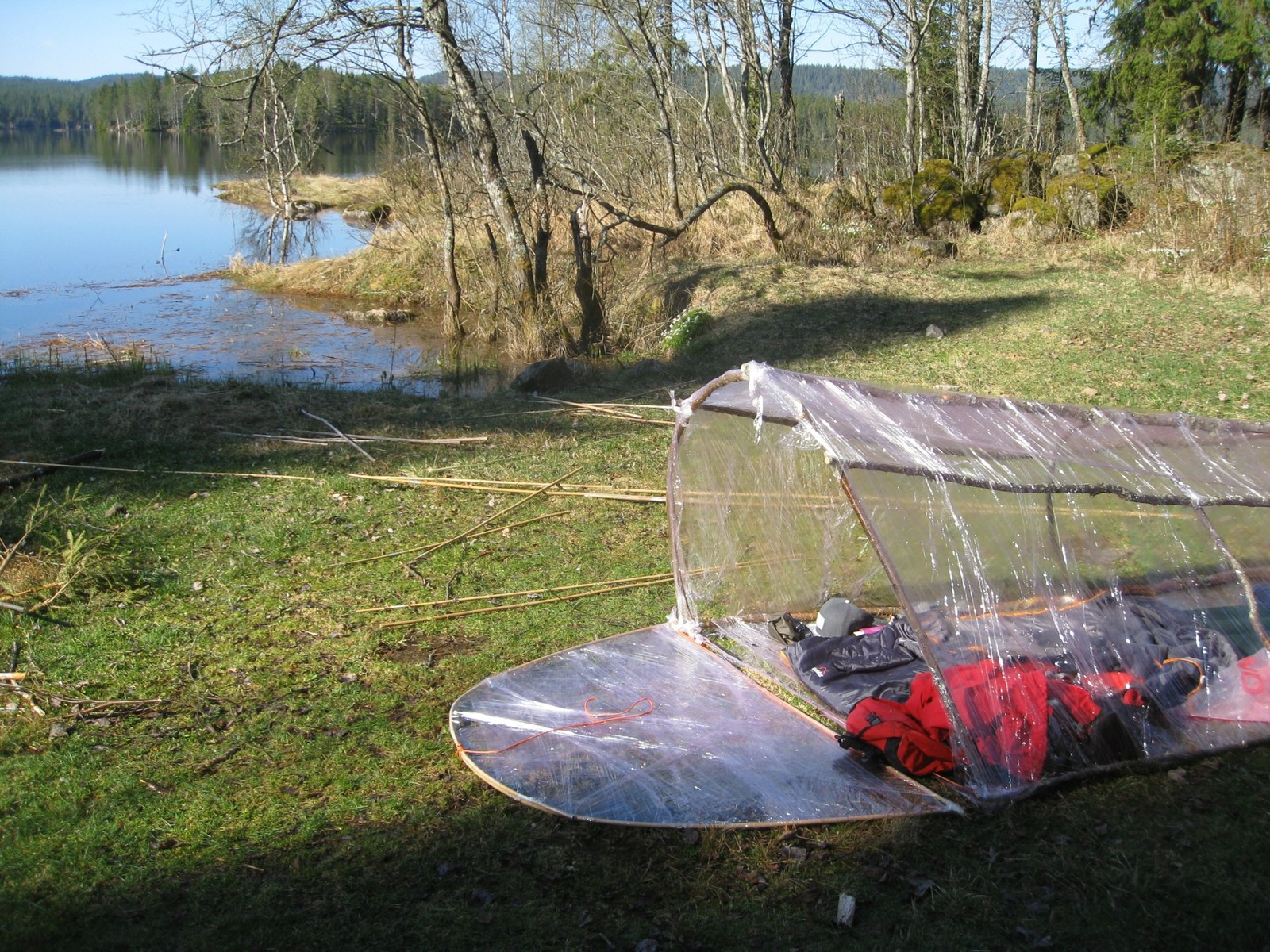 When I went camping without a tent and without a boat - My, Travels, A boat, Hike, Tent, Kayak, Longpost