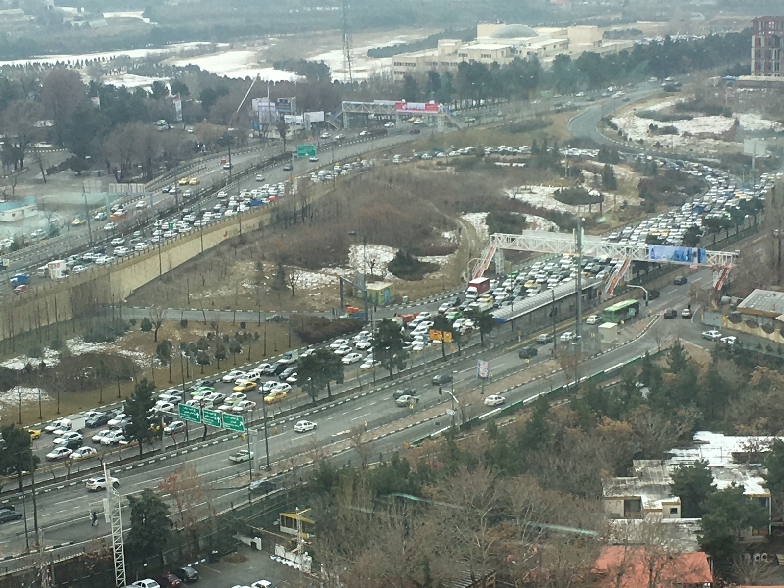 Tehran, february 2017, traffic - My, Tehran, Iran, Traffic, Longpost