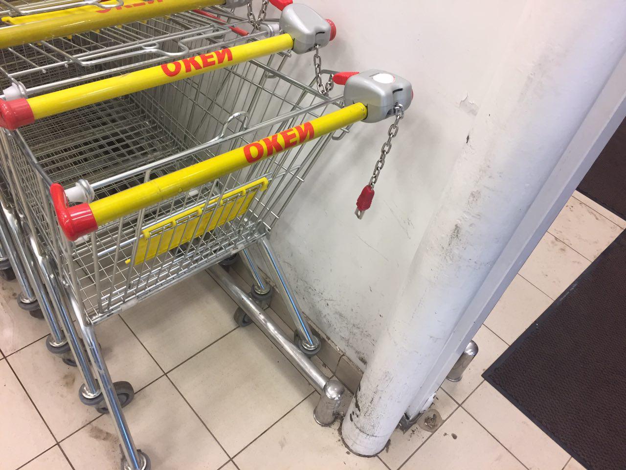 Trolley? - My, Hypermarket, Cart, Stupidity