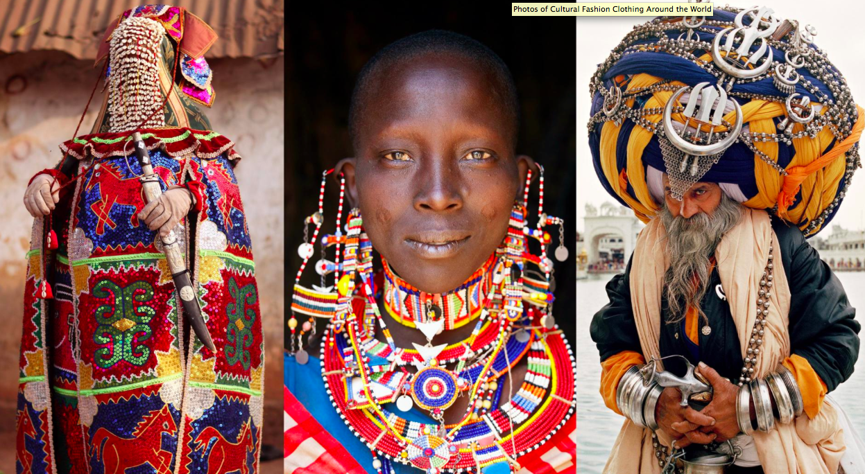 Beads and turbans of the Masai, Tuareg and other tribes in a photo from National Geographic - Tribe, Fashion, Turban, Beads, Longpost, Tribes