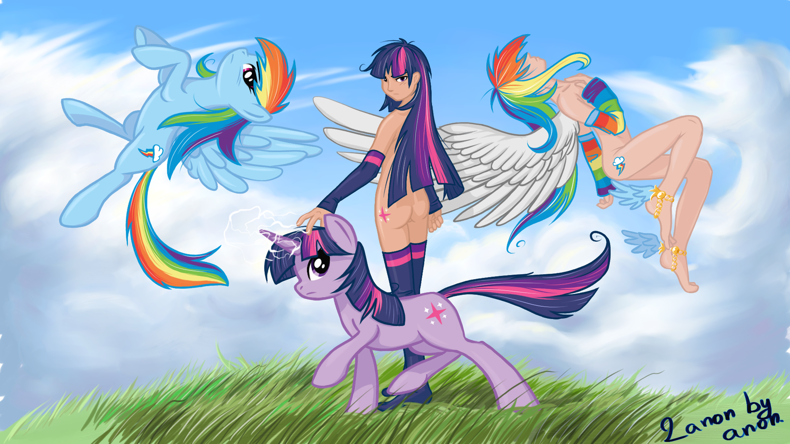 Rainbow Dash and Twilight Sparkle | Пикабу