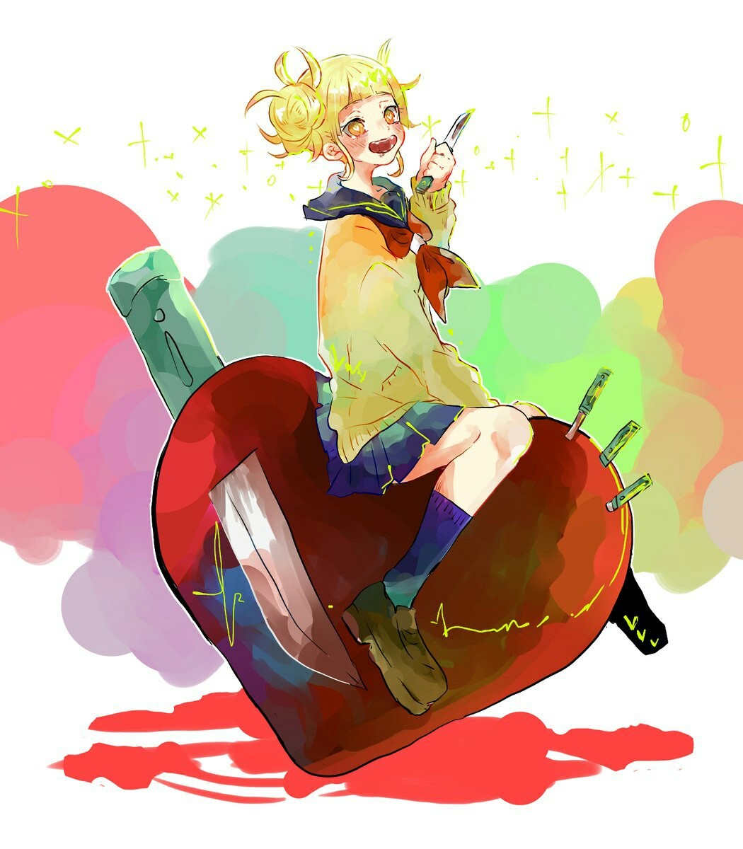 My hero academia. Toga Himiko - , Boku no hero academia, Anime art, Anime, Toga himiko, Longpost