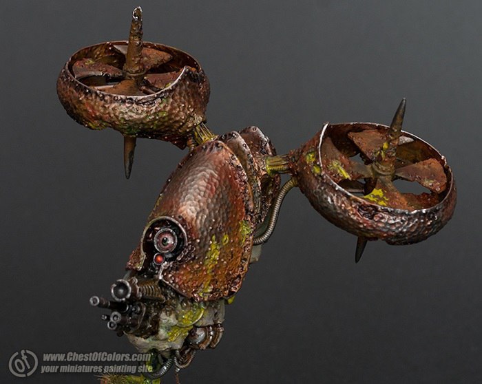 Nurgle Blight Drone by Slawol - Warhammer 40k, Miniature, Chaos, The photo, Longpost