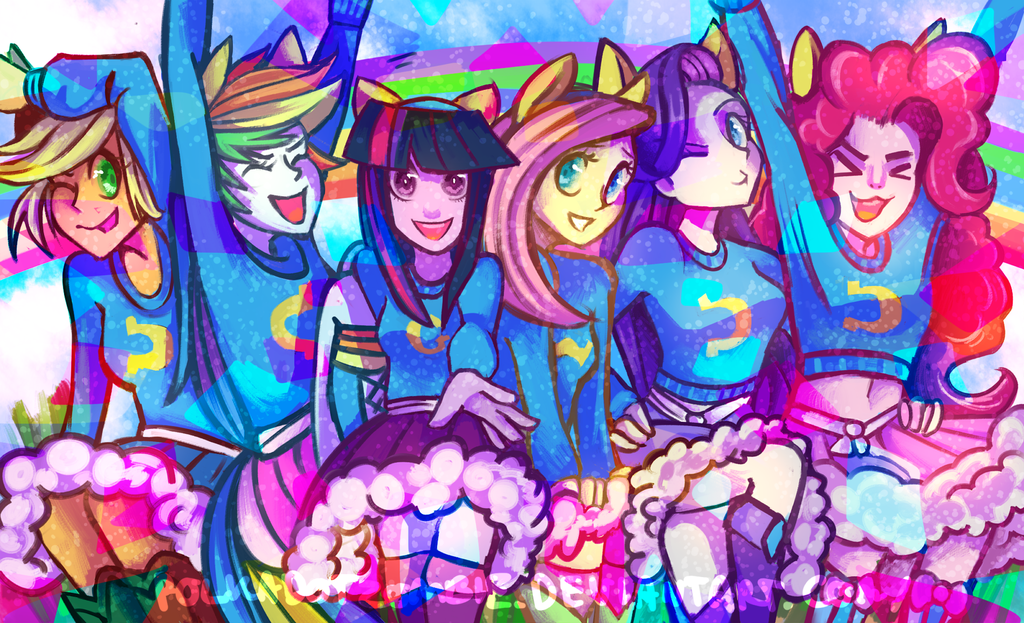 Ушастики - My Little Pony, Equestria Girls, Mane 6