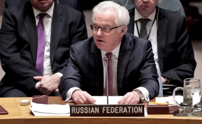 Churkin is dead. - Vitaly Churkin, Politics