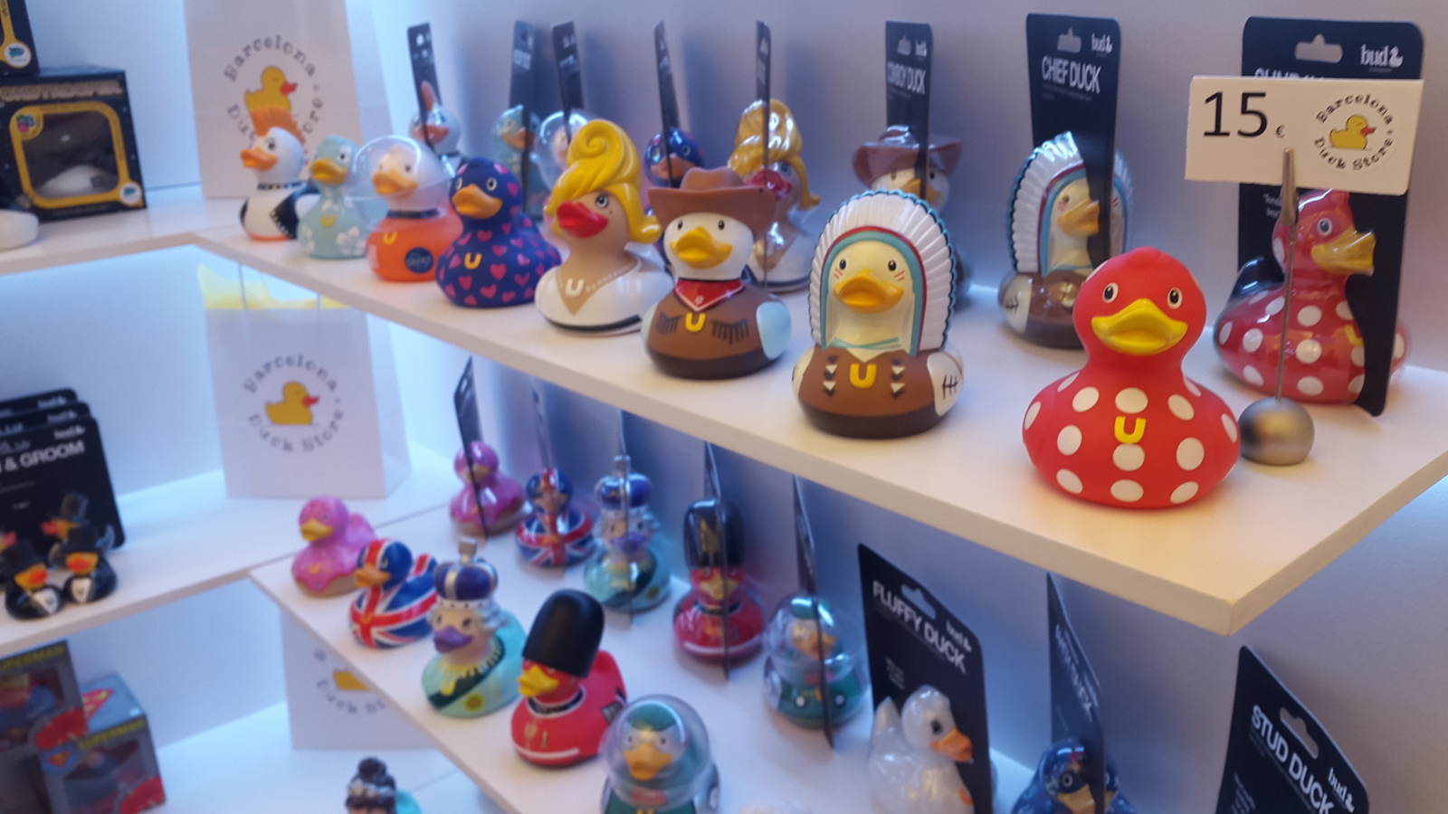 Dedicated to all bathroom duck lovers - My, Duck, Bath ducks, Barcelona, Longpost, Barcelona city