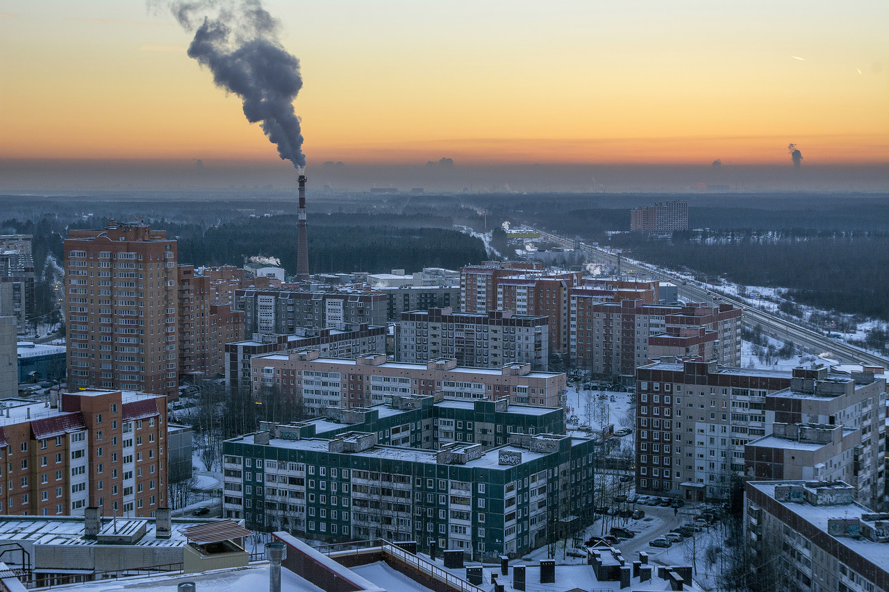 Всеволожск Ленинградская область зима