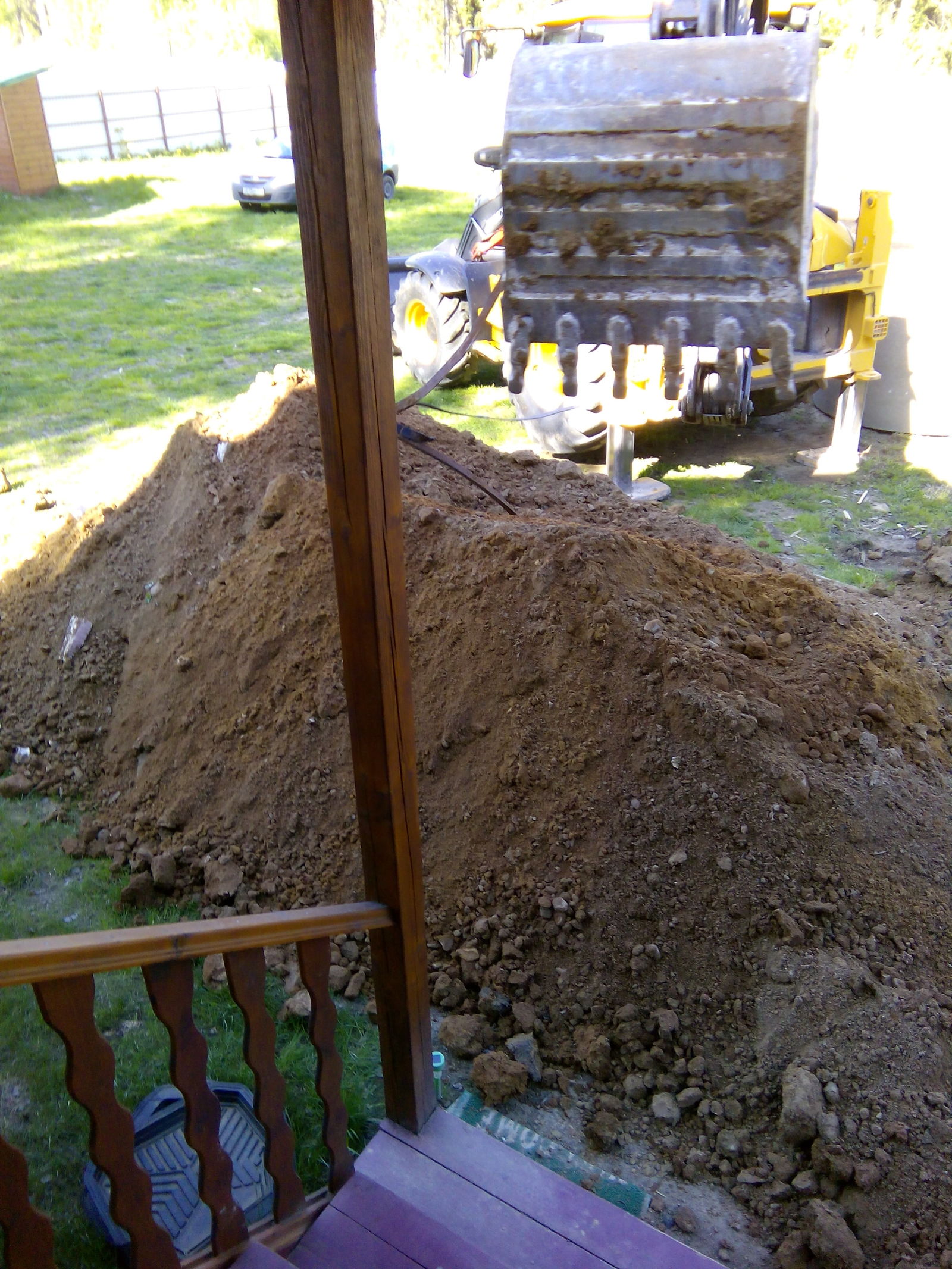 How do we hook up the plumbing and septic tank? Part 1. - My, Building, Plot, Vacation home, Water pipes, Longpost