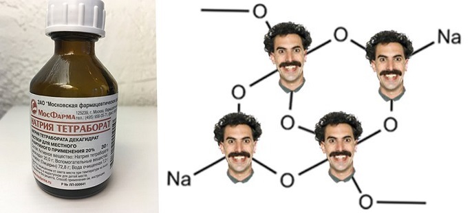 Tetraborate - , Sodium, Chemistry, 