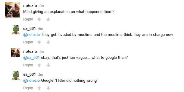 Comments on a publication about migrants in Germany - Comments, Muslims, Adolf, Humor, Emigrants