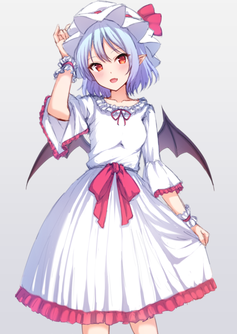 Purity - Anime, Not anime, Anime art, Touhou, Remilia scarlet, 