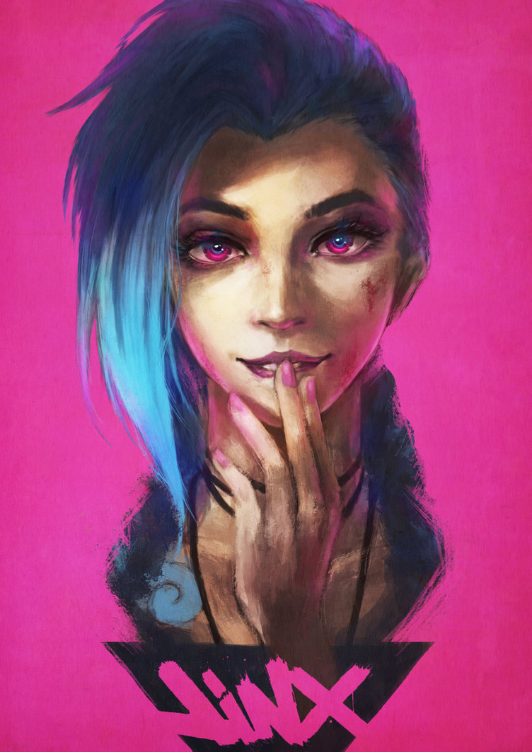 Jinx - Арт, Игры, League of Legends, Jinx, Monorirogue