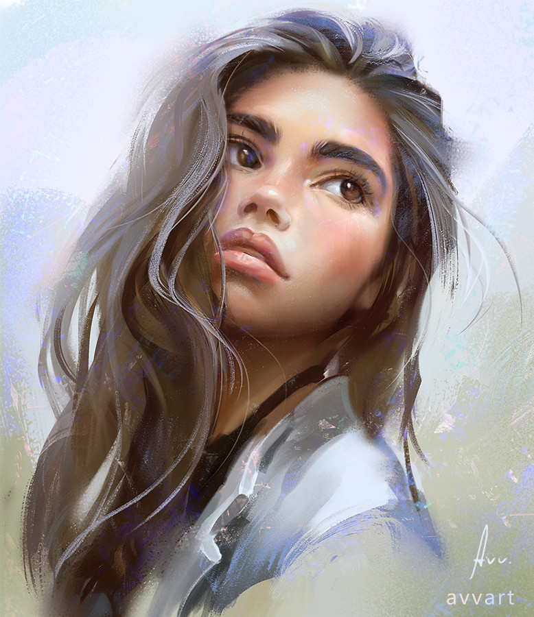 Cindy. - Portrait, Girls, Cindy, Style, Digital, Art