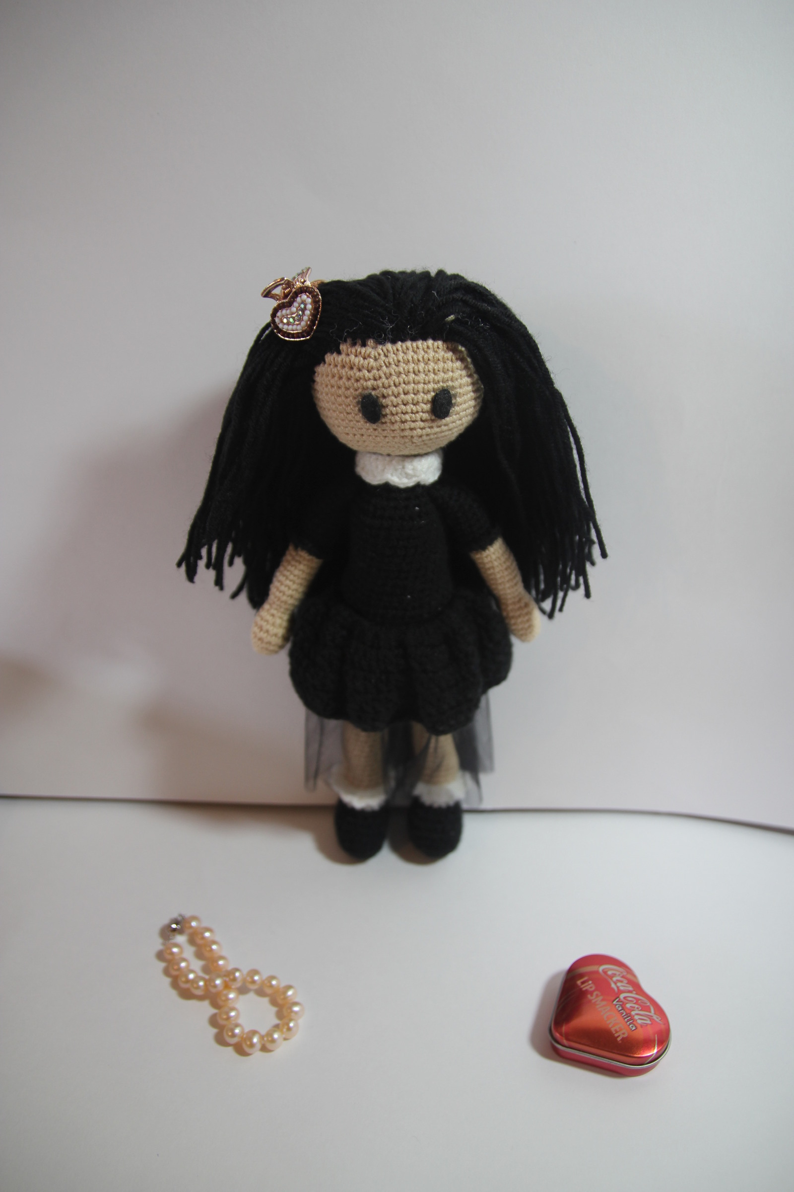 EMILY doll - My, Doll, Knitting, Toys, Hook, , Longpost