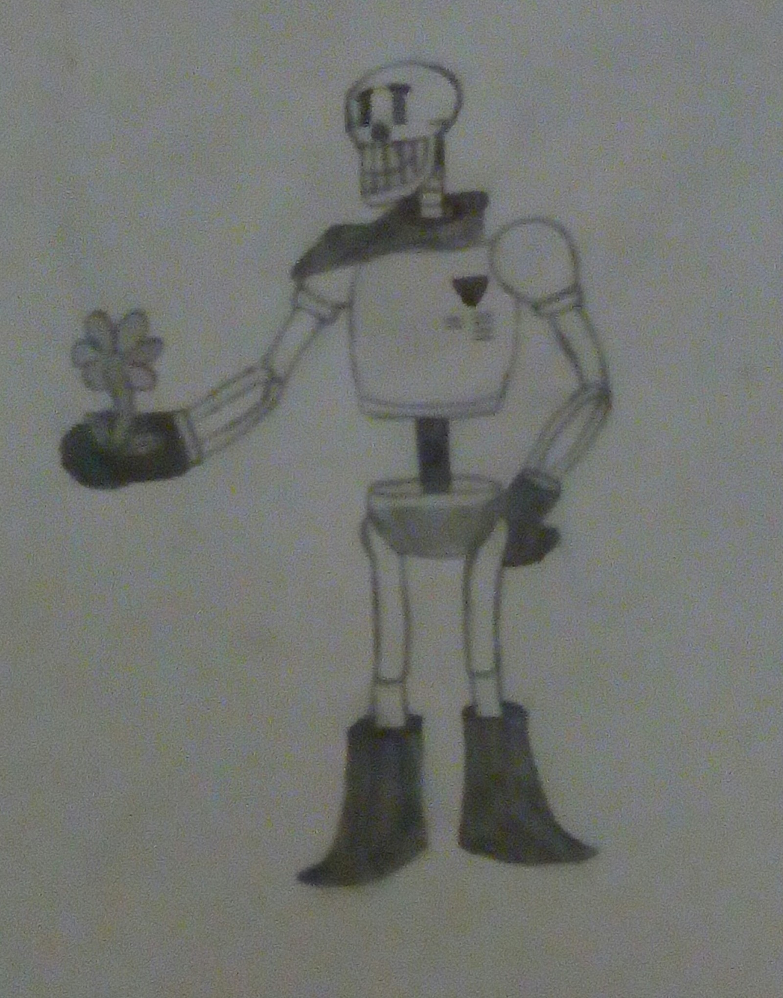 Pencil Paps - My, , Pencil drawing, Flauy, My, Undertale, Papyrus