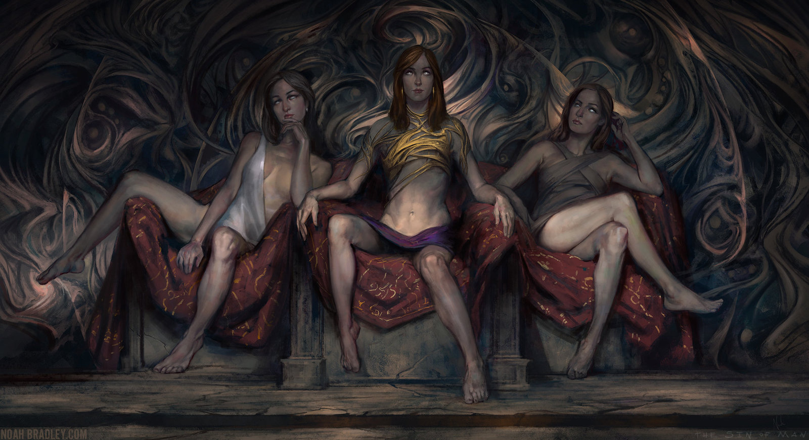 Three sisters blind - Девушки, Noah Bradley