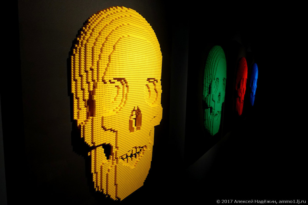 LEGO Art exhibition at the Expocentre on Krasnaya Presnya - Exhibition, Constructor, Event, Lego, Video, Longpost, 