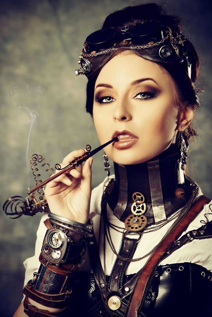 Steampunk  красотки - Девушки, Стимпанк, Косплей, Красавица, Длиннопост