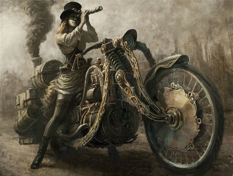 Steampunk  красотки - Девушки, Стимпанк, Косплей, Красавица, Длиннопост