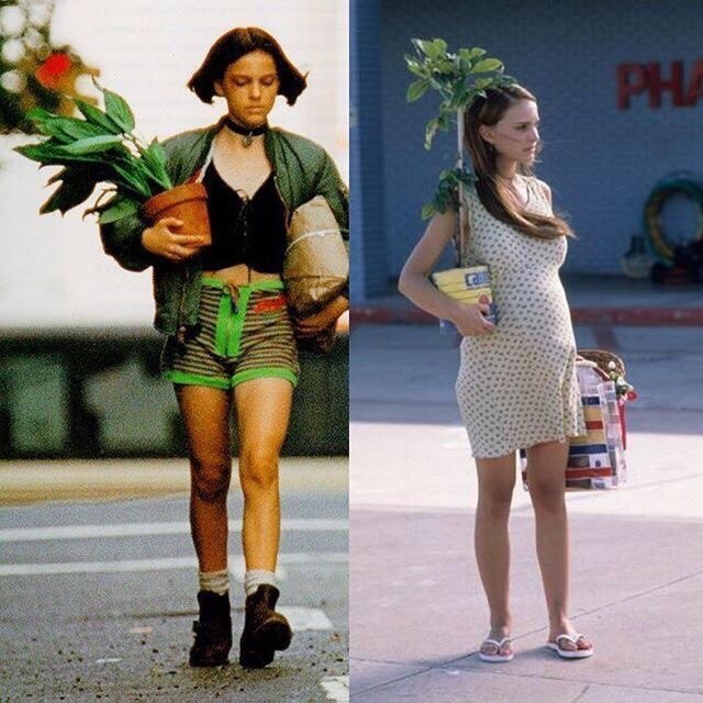 Natalie Portman - Leon, Natalie Portman, Flowers