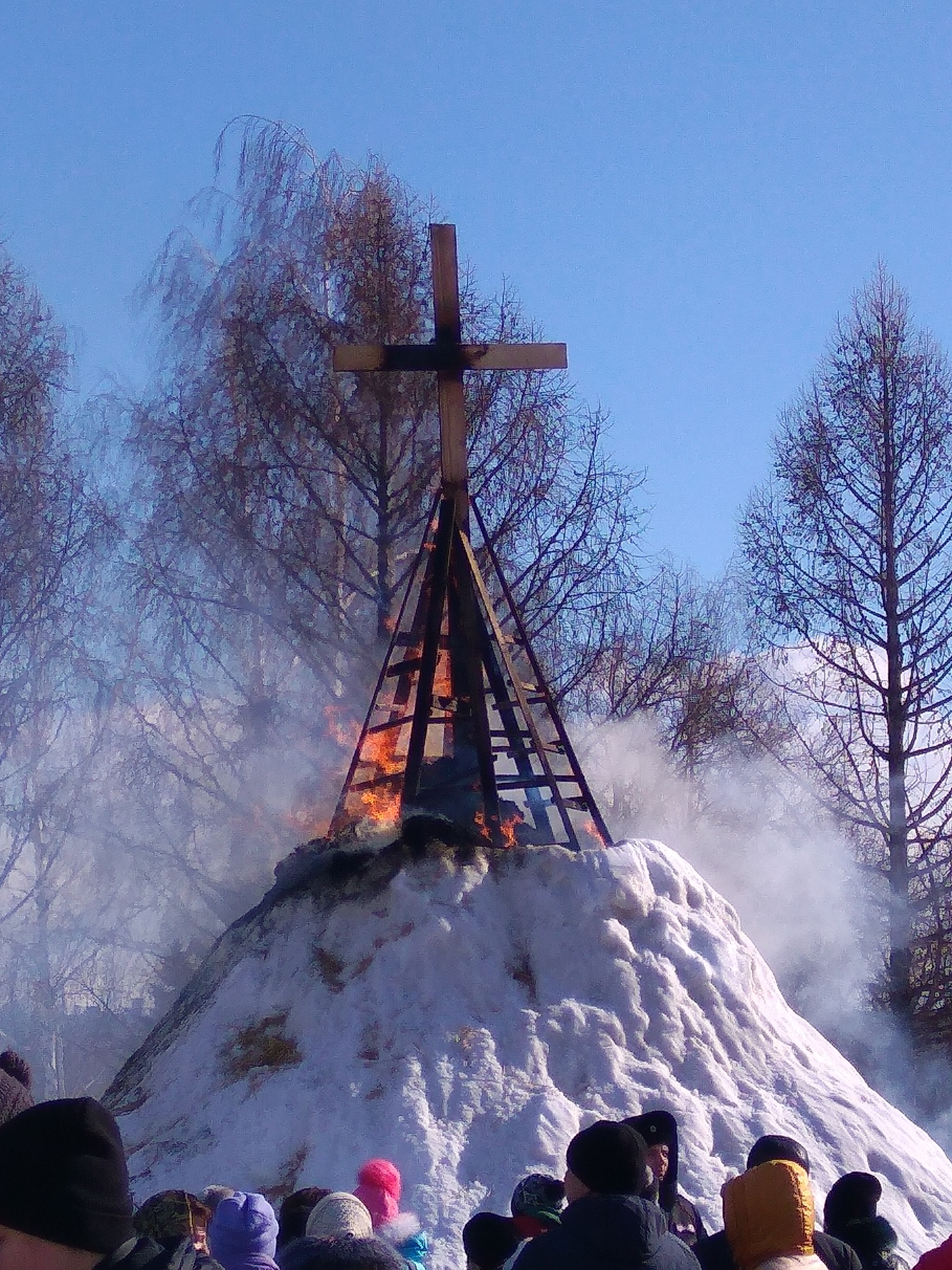 Nizhnekamsk Ku Klux Klan in the subject! - My, Ku Klux Klan, Maslenitsa, Nizhnekamsk