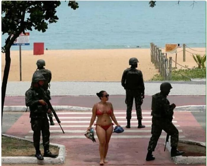 I wonder who is in the photo and where is it happening? - Swimsuit, Security, Relaxation