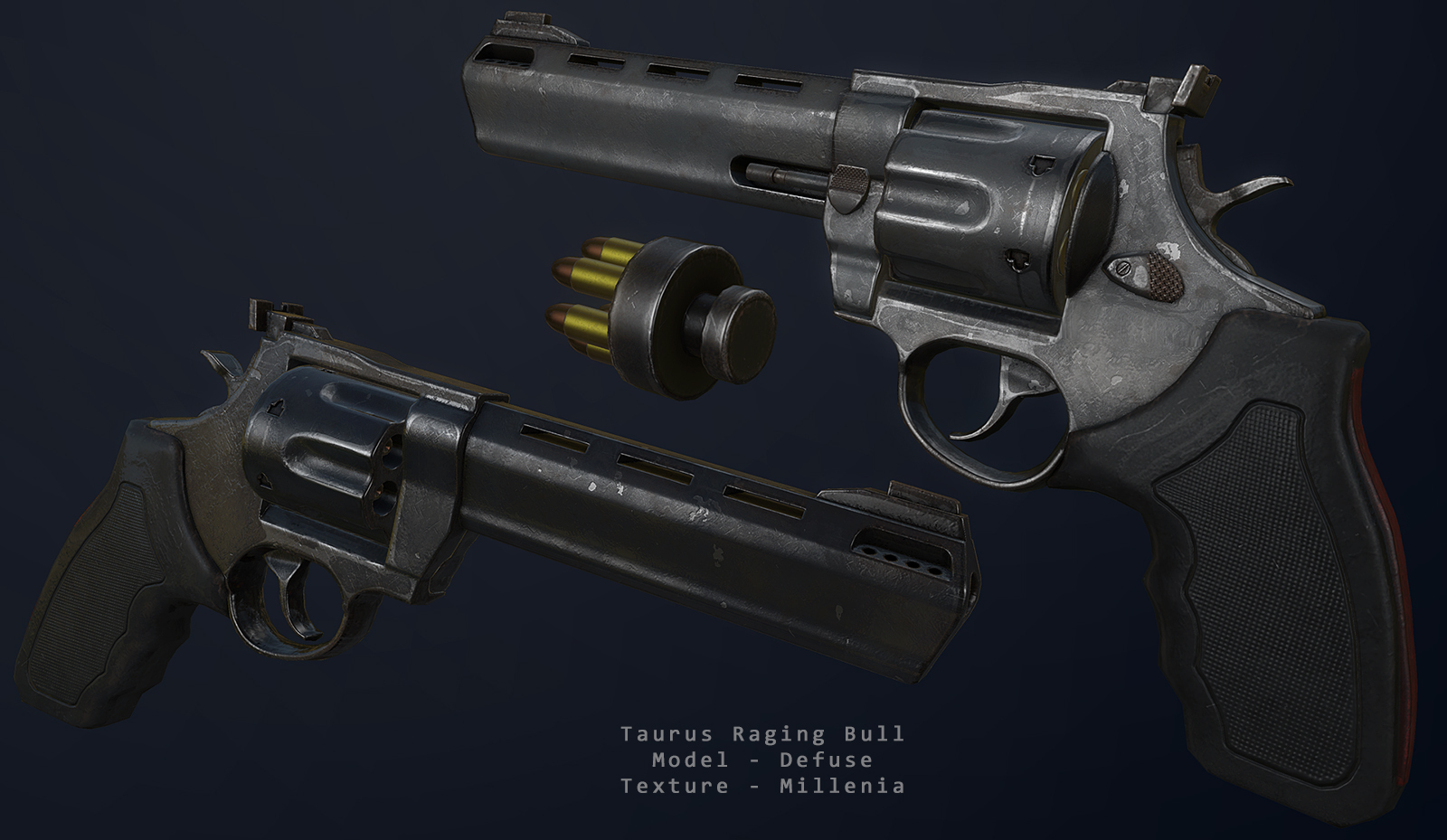 EEEE, Taurus - Weapon, Revolver, Taurus